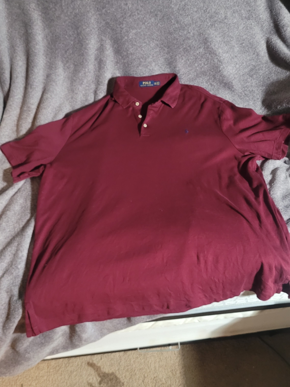 Polo by Ralph Lauren Men’s Burgundy Polo Shirt